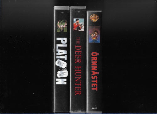 VHS: Klassiska Krigsfilmer 3-Pack