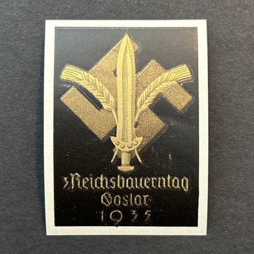 Nazi Tyskland - sällsynt vignette ’RNST Reichsnährstand Reichsbauerntag 1935’