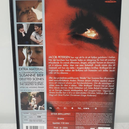 DVD Efter bröllopet