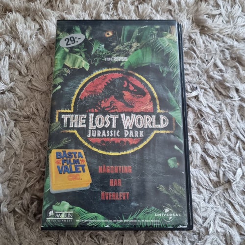 The Lost World: Jurassic Park VHS Hyr