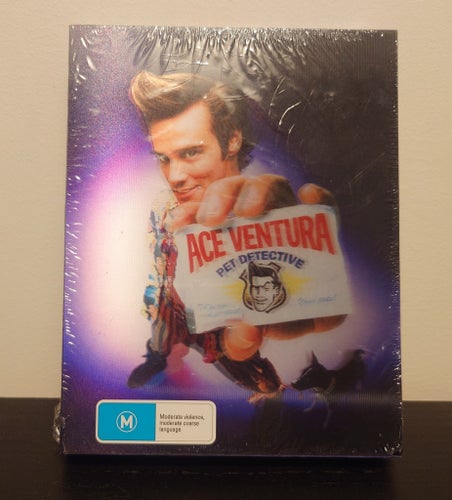 Ace Ventura: Pet Detective 4K & Blu-ray Steelbook (Lenticular) Via Vision OOP