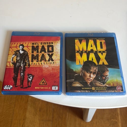 Mad Max Collection & Mad Max Fury Road Blu-ray
