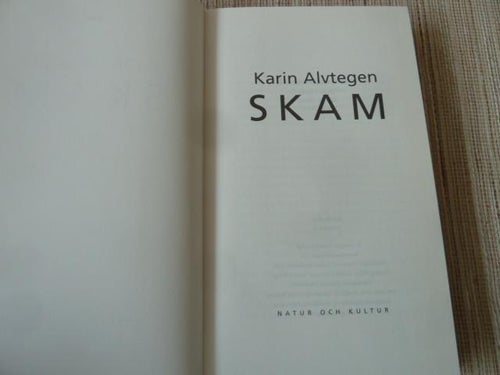 SKAM, K. ALVTEGEN, 2005,  BÖCKER
