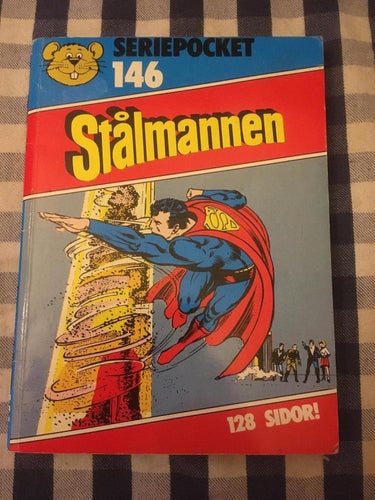 Stålmannen Seriepocket 146 - svenska DC darkhorse comic comics superhjältar