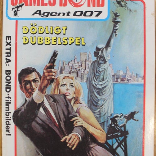 James Bond 1984 Dödligt dubbelspel album 007