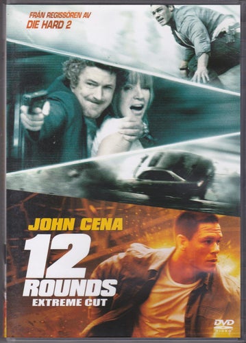 DVD / 12 Rounds Extreme Cut / John Cena, Aidan Gillen / Nära Nyskick