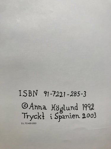 RESOR JAG ALDRIG GJORT AV SYBORG STENSTUMP nedtecknade av Anna Höglund 2003