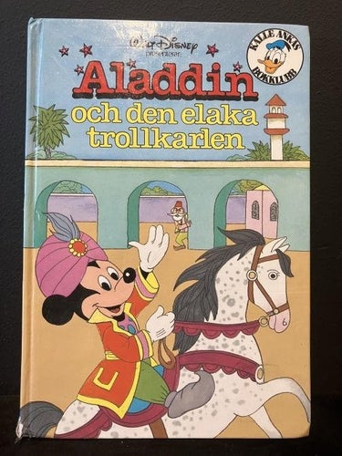 Bok - Walt Disney Aladdin och den elaka trollkarlen Musse Pigg