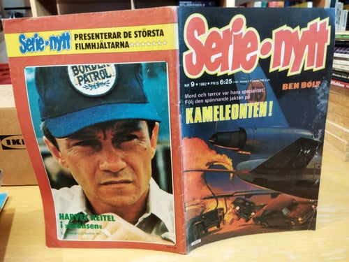 Serie nytt 1982 nr 9, Kameleonten, Ben Bolt, Harvey Keitel