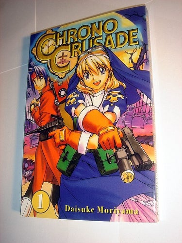 CHRONO CRUSADE MANGA serie svenska NY OLÄST !! Nr 1