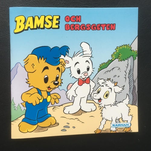 BAMSE OCH BERGSGETEN - KÄRNAN bok i pixi format