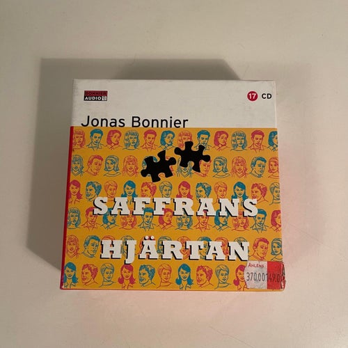 Ljudbok på CD - Jonas Bonnier - Saffranshjärtan.