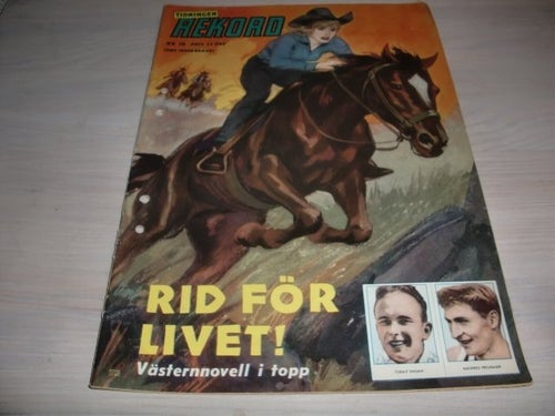 Tidningen Rekord Rekordmagasinet 1962 nr 16