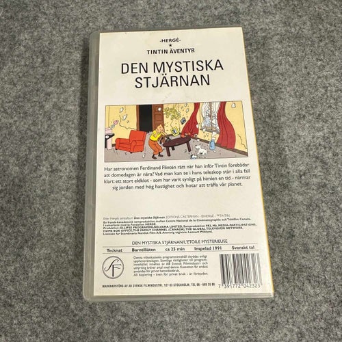 Tintin - Den mystiska stjärnan - VHS