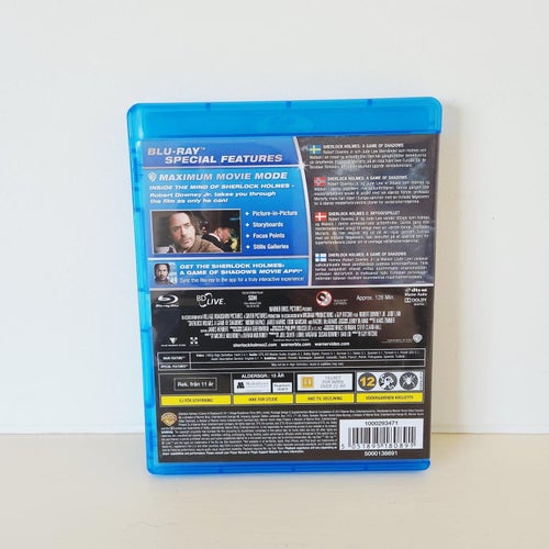 Sherlock Holmes A Game of Shadows - DVD Blu-ray