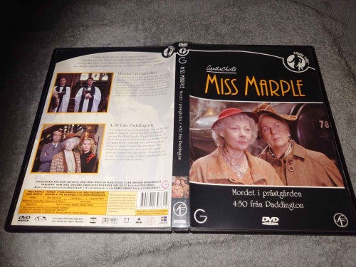 Miss Marple (DVD) Mordet i prästgården + 4:50 från Paddington / Agatha Christie