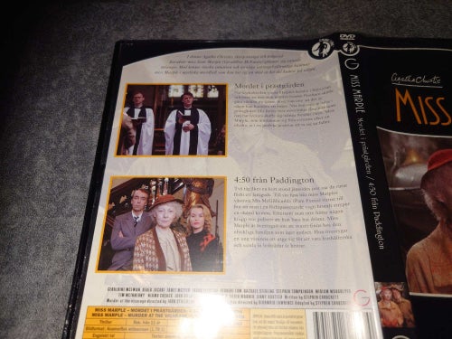 Miss Marple (DVD) Mordet i prästgården + 4:50 från Paddington / Agatha Christie