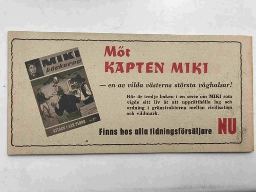 Prärieserier 1962:16 Arkivex!