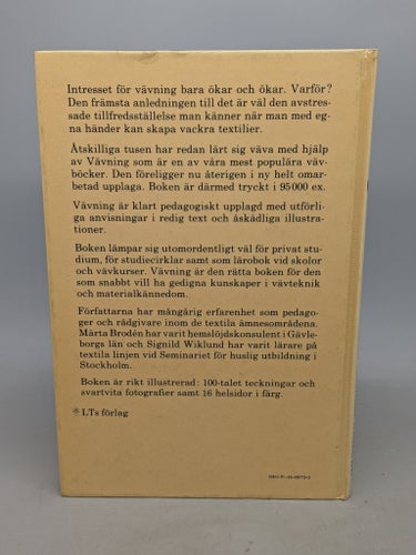 Vävning av Märta Brodén och Signild Wiklund