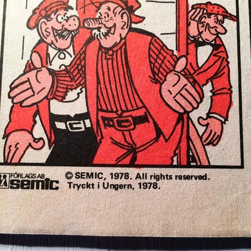 Åsa-Nisses Bästa. NR 11 1978. Serie/Skämt/humor/klassiker.
