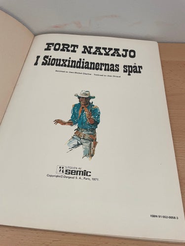 Fort Navajo 2: I Siouxindianernas spår, Jean-Michel Charlier, 1971