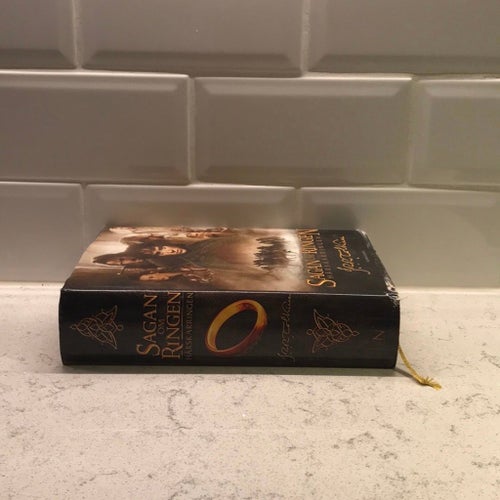 Sagan om ringen av J.R.R. Tolkien, 2002 inbunden stor bok