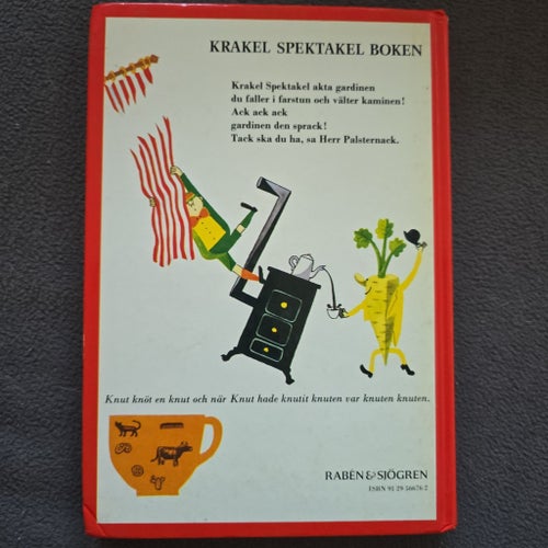 Krakel Spektakel Boken av Lennart Hellsing, 1984