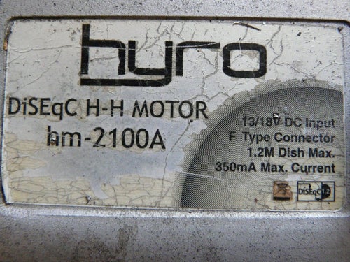 HYRO DiSEqC H-H MOTOR hm-2100A repkit