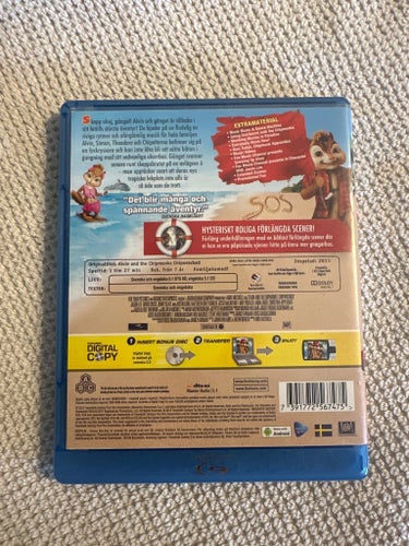 Alvin och Gänget 3 - Blu-ray