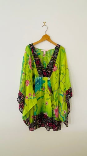 Matthew Williamson for H&M limegrön tunika 42