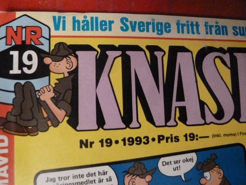 KNASEN, NR 19-1993, TIDNING