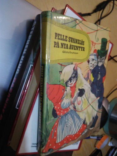 Pelle Svanslös på nya äventyr av Gösta Knutsson. 1954. Very Good plus