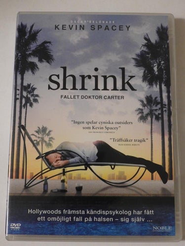 Shrink DVD Kevin Spacey, Mark Webber, Keke Palmer, Joe Nunez (Drama)