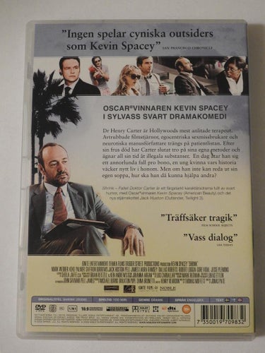 Shrink DVD Kevin Spacey, Mark Webber, Keke Palmer, Joe Nunez (Drama)