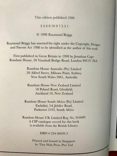 ETHEL & ERNEST A True Story Raymond Briggs 1998
