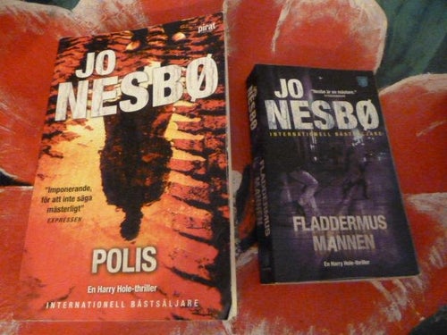 BOK, 6 STYCKEN POCKET BÖCKER, NESBØ, MARKLUND, ROSLUND & HELLSTRÖM