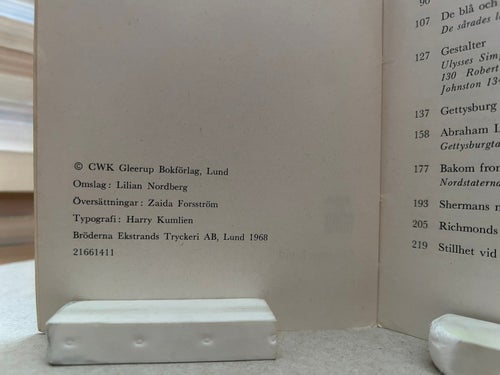 Nordamerikanska inbördeskriget av Göran Rystad, bok, Very good plus