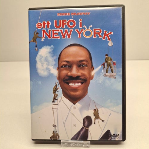 Ett UFO i New York - Eddie Murphy - Region 2, DVD-Film, Svensk text, Gott skick