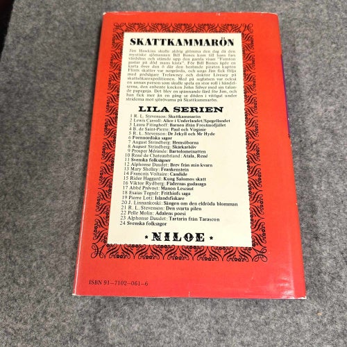 R. Louis Stevenson - Skattkammarön - Niloe lila serien