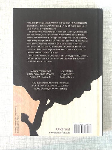 Karta över Kanada - Dorthe Nors