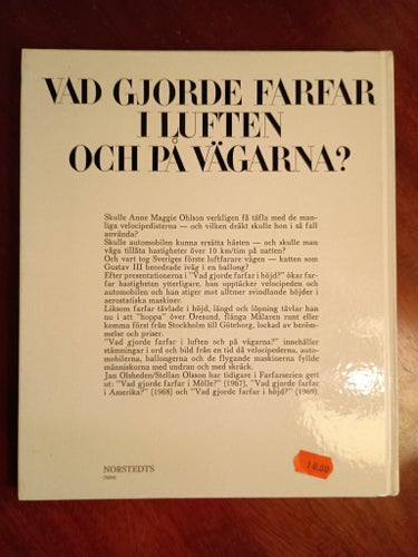 Vad gjorde farfar i luften och på vägarna? av Jan Olsheden/Stellan Olsson, 1970