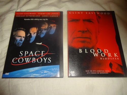 Space Cowboys & Blood Work (Clint Eastwood) DVD Snapcase
