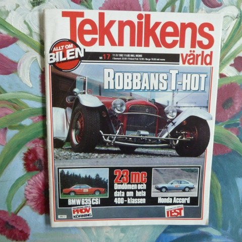 TEKNIKENS VÄRLD, NR17, 1982,