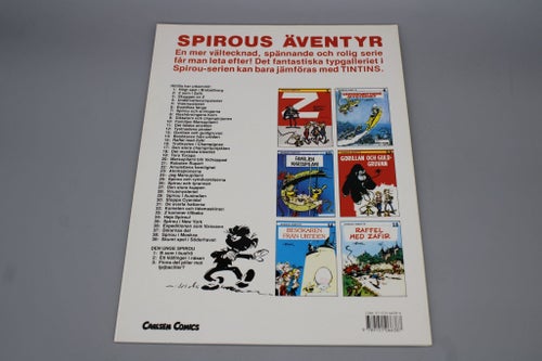 Den unge Spirou : Finns det piller mot tjejbaciller? 1993 - 1:a upplaga