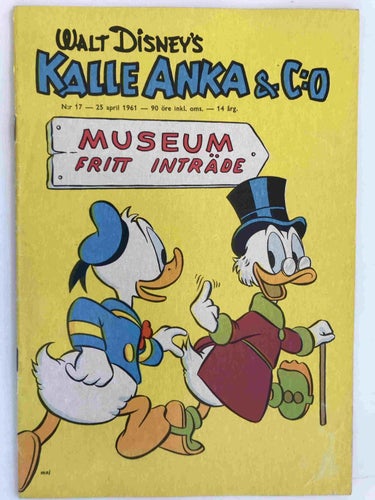 Kalle Anka - 1961:17 VG-FN