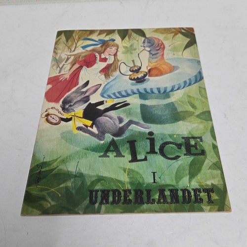 Alice i underlandet bok häfte