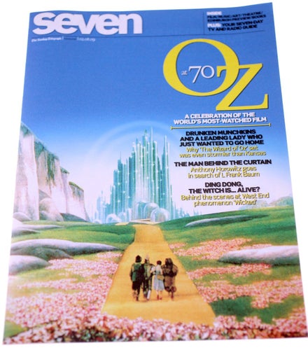 Seven Magazine-August 2nd 2009-The Wizard of Oz cover-English-Weight 122g-NEW