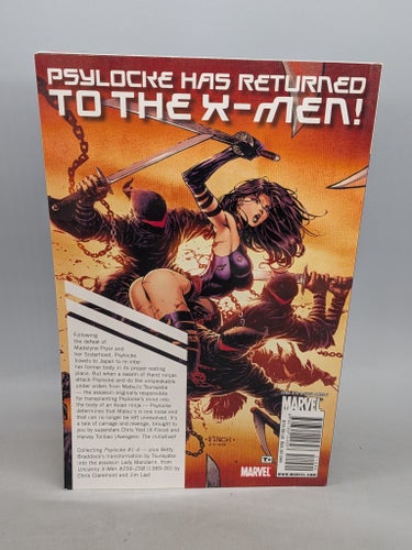 X-MEN: PSYLOCKE By Christopher Yost & Harvey Tolibao 2010