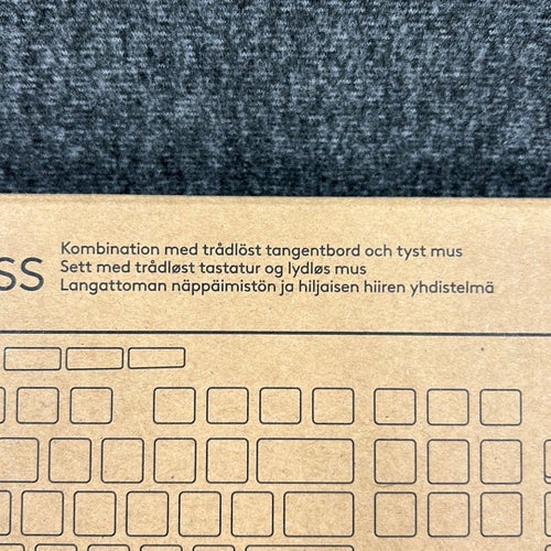 Logitech MK370 trådlöst tangentbord + mus