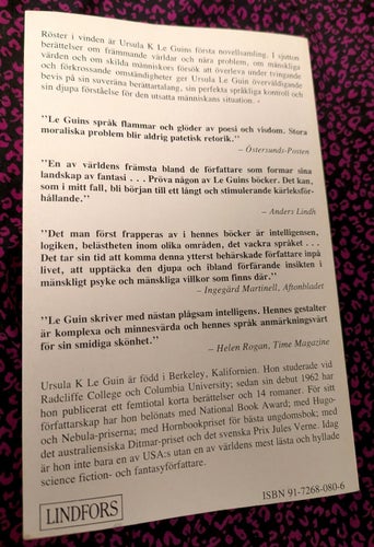 Röster i vinden - Ursula K. Le Guin